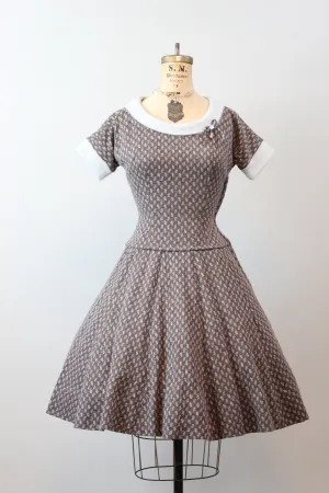 1950s PARKLANE juniors ANGORA dress xs | new winter