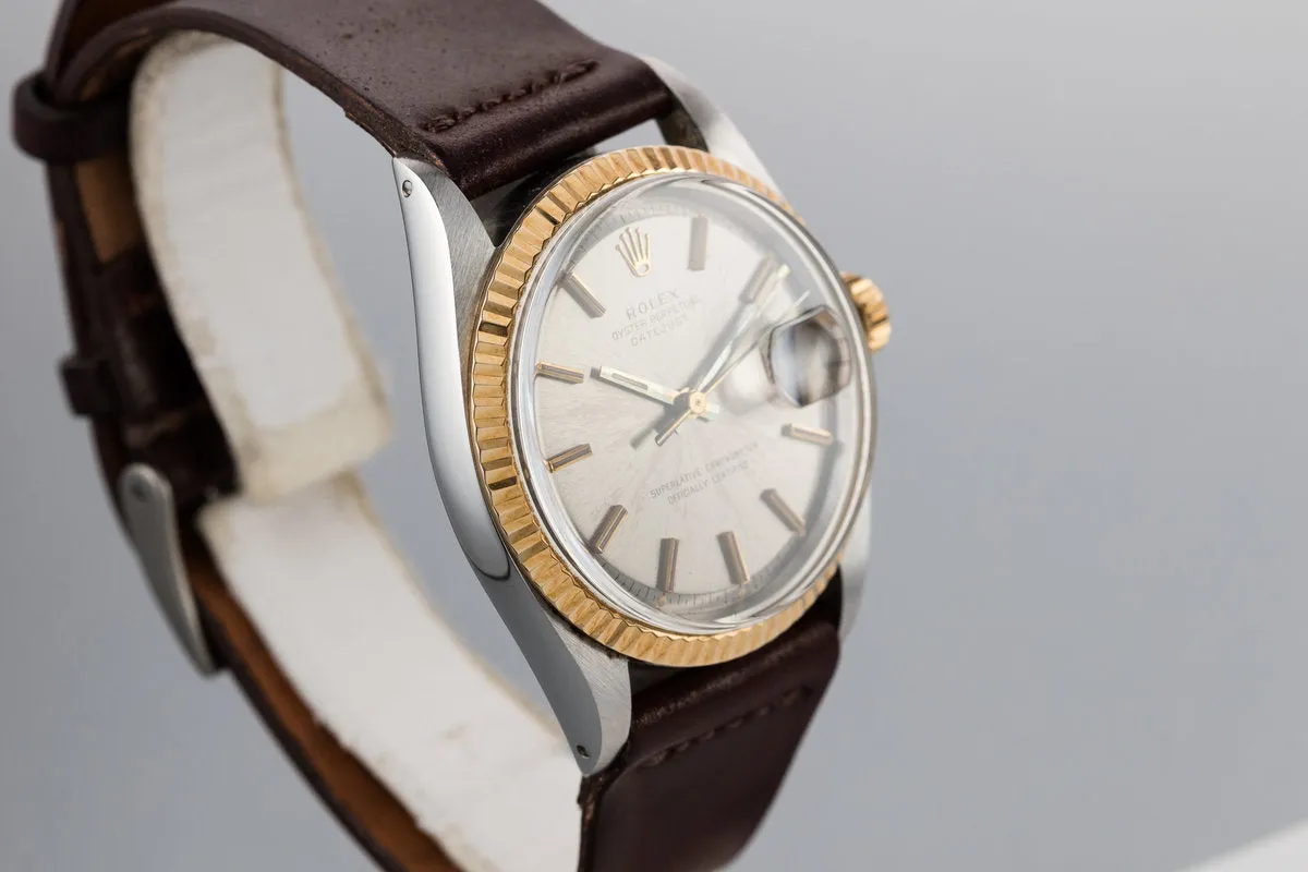 1967 Rolex Two Tone DateJust 1601 Grey Dial