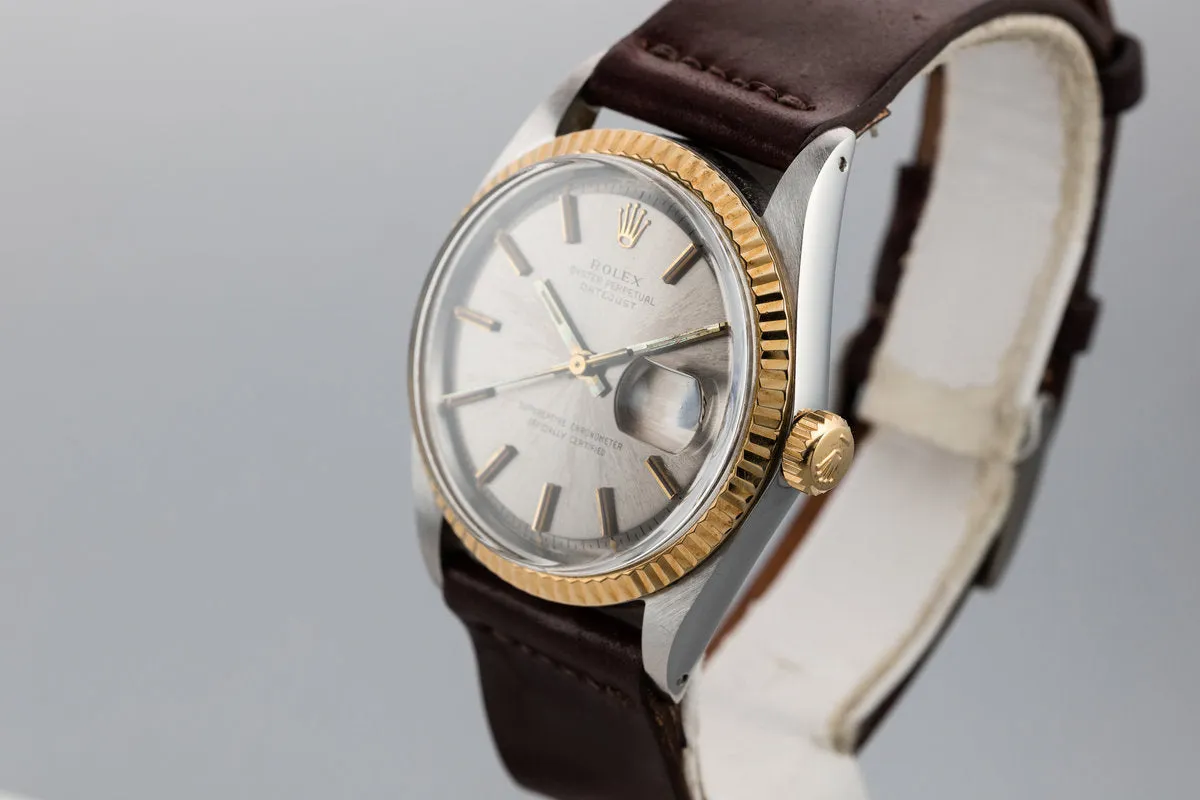 1967 Rolex Two Tone DateJust 1601 Grey Dial