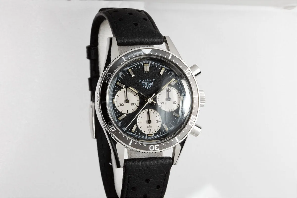 1968 Heuer Autavia 2446 "Jochen Rindt" with Service Papers