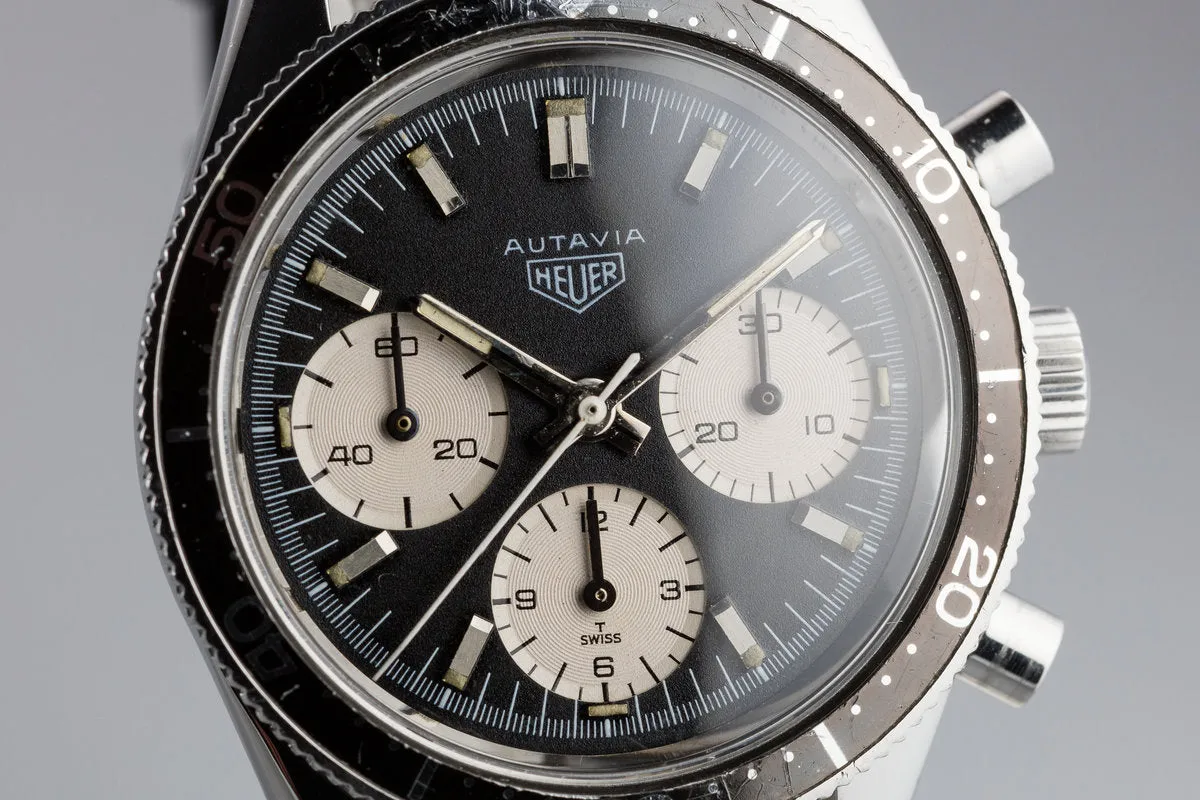 1968 Heuer Autavia 2446 "Jochen Rindt" with Service Papers