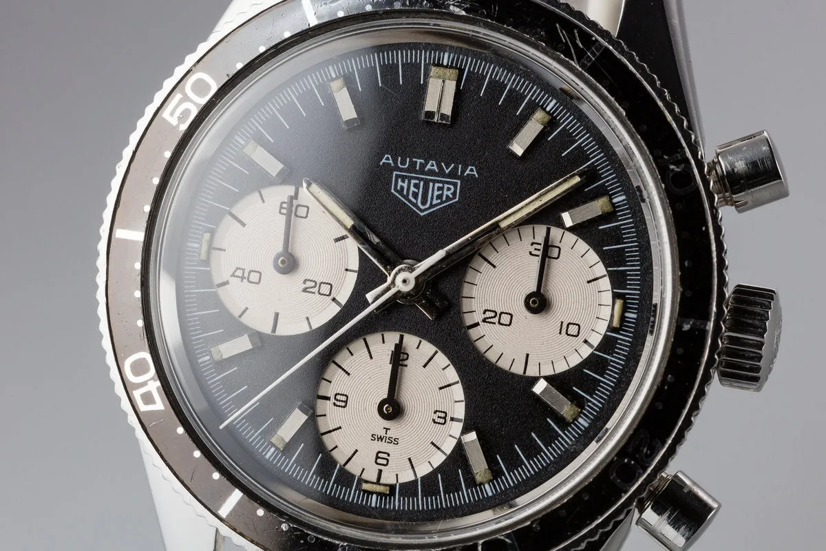 1968 Heuer Autavia 2446 "Jochen Rindt" with Service Papers