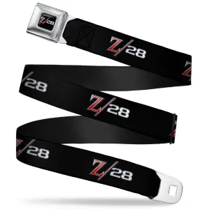 1969 Camaro Z/28 Emblem Seatbelt Belt - Black