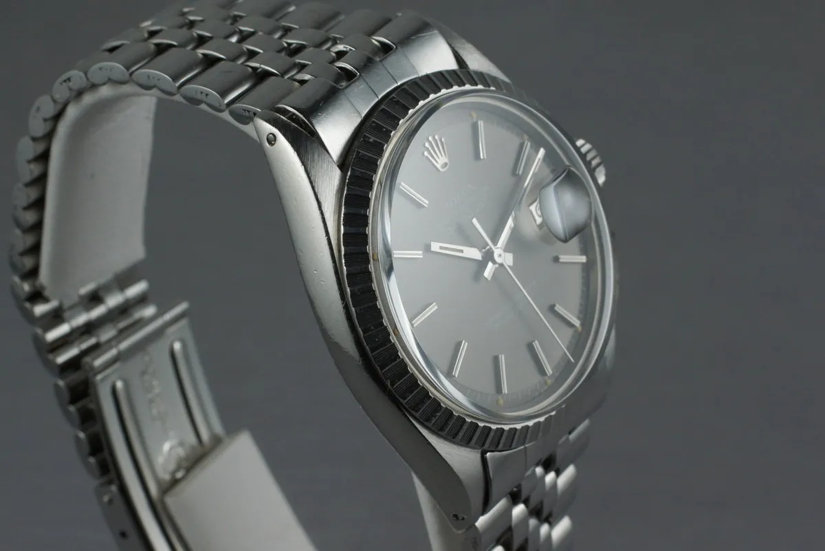 1970 Rolex DateJust 1603 Gray Dial with Papers