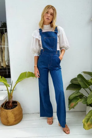 1970s Denim Overalls