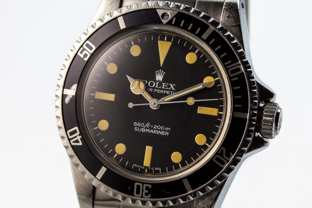 1977 Rolex Submariner 5513 Pre Comex Dial