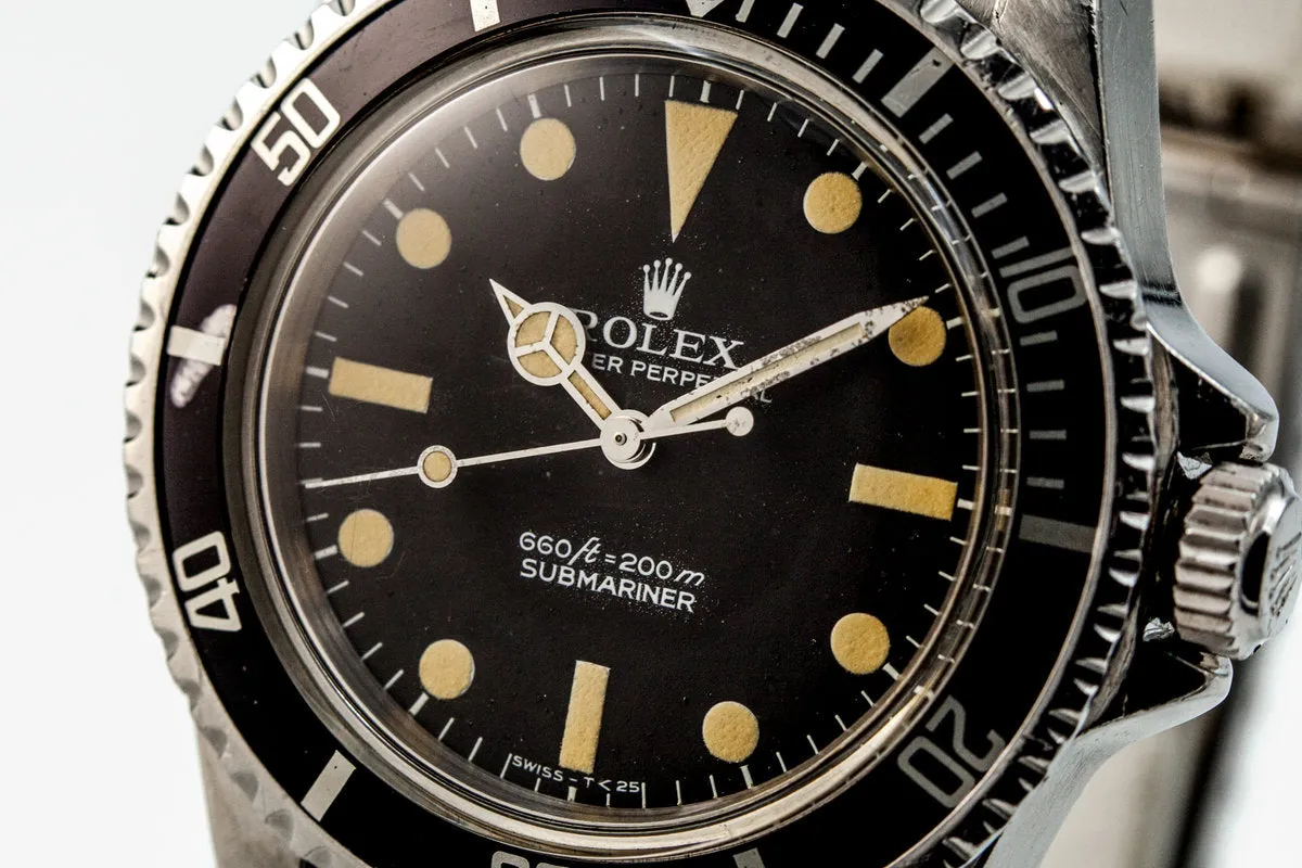 1977 Rolex Submariner 5513 Pre Comex Dial