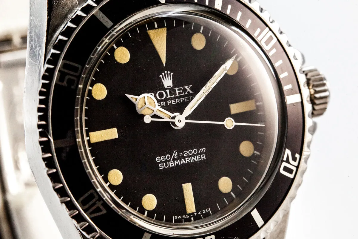 1977 Rolex Submariner 5513 Pre Comex Dial