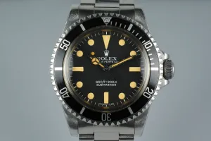 1978 Rolex Submariner 5513 Mark I Dial