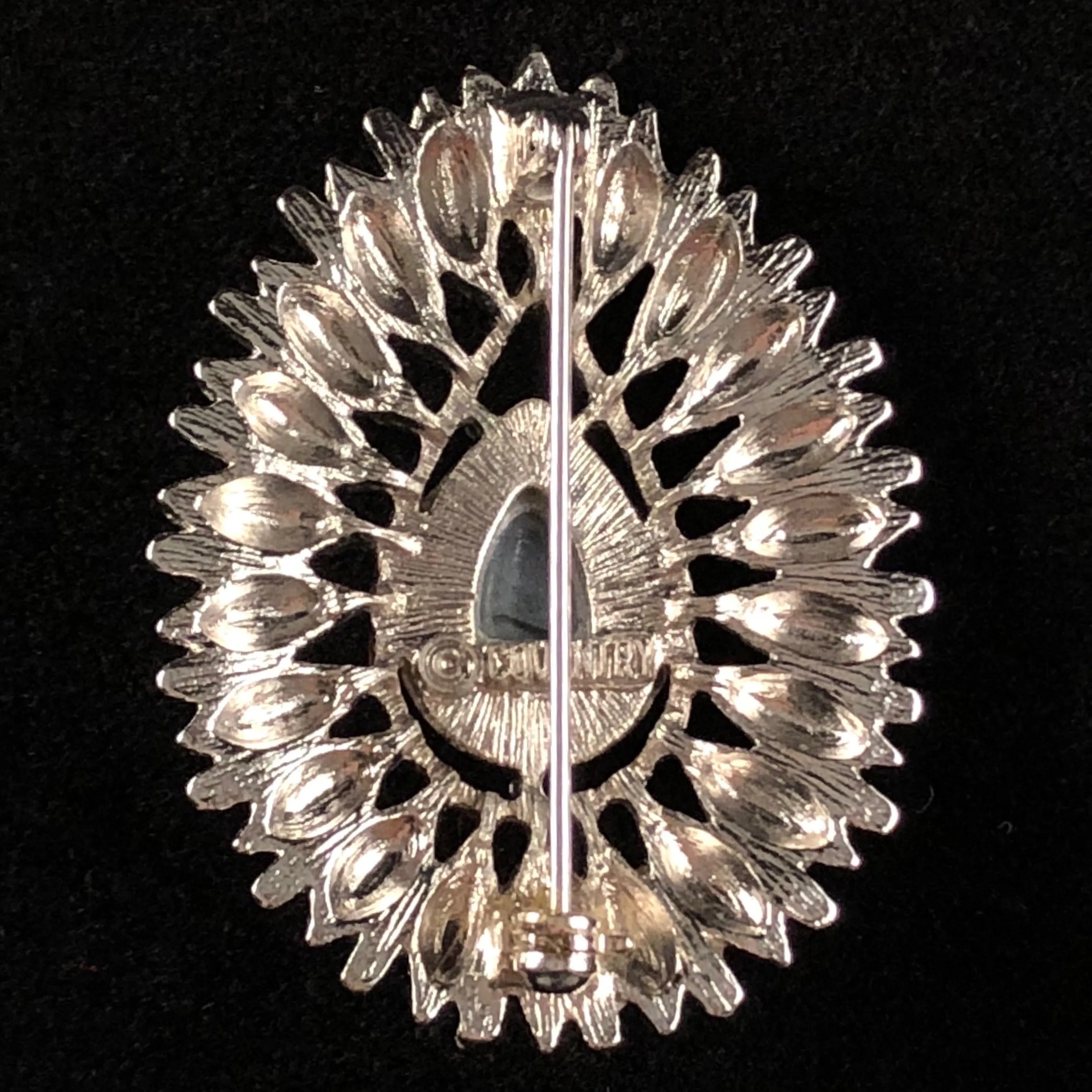 1978 Sarah Coventry Granada Silver Brooch