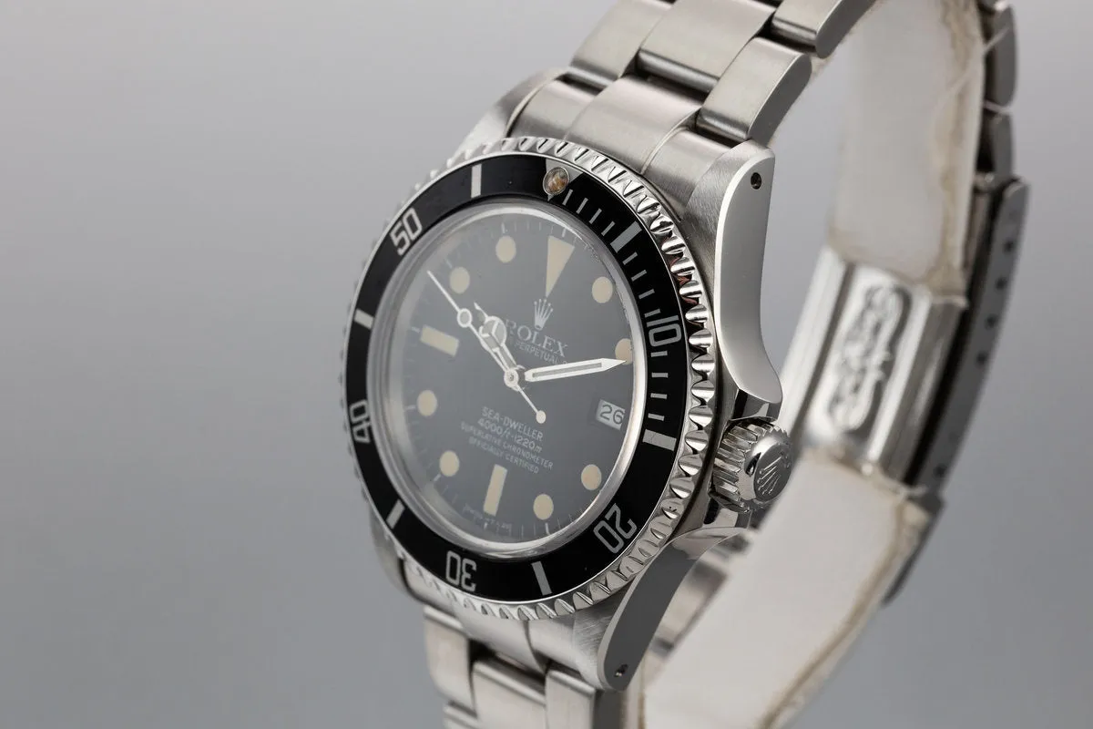 1980 Rolex Sea-Dweller 16660 Matte Dial