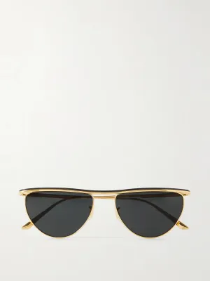 1984C cat-eye gold-tone sunglasses