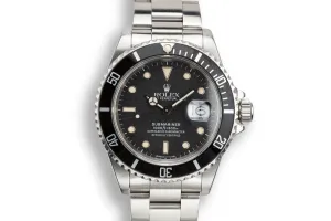 1989 Rolex Submariner 16610