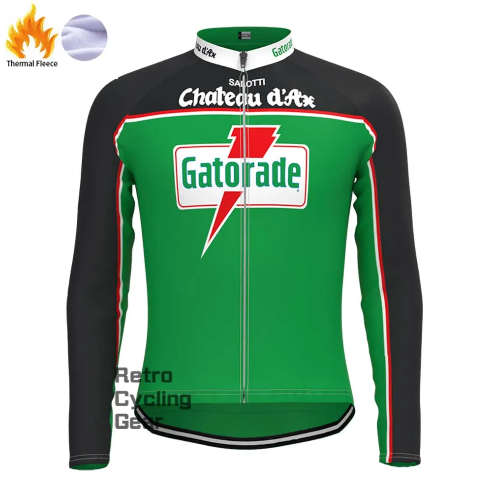 1992 Gatorade Fleece Retro Long Cycling Kits