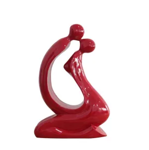 19" Kissing Sculpture - Home Decor