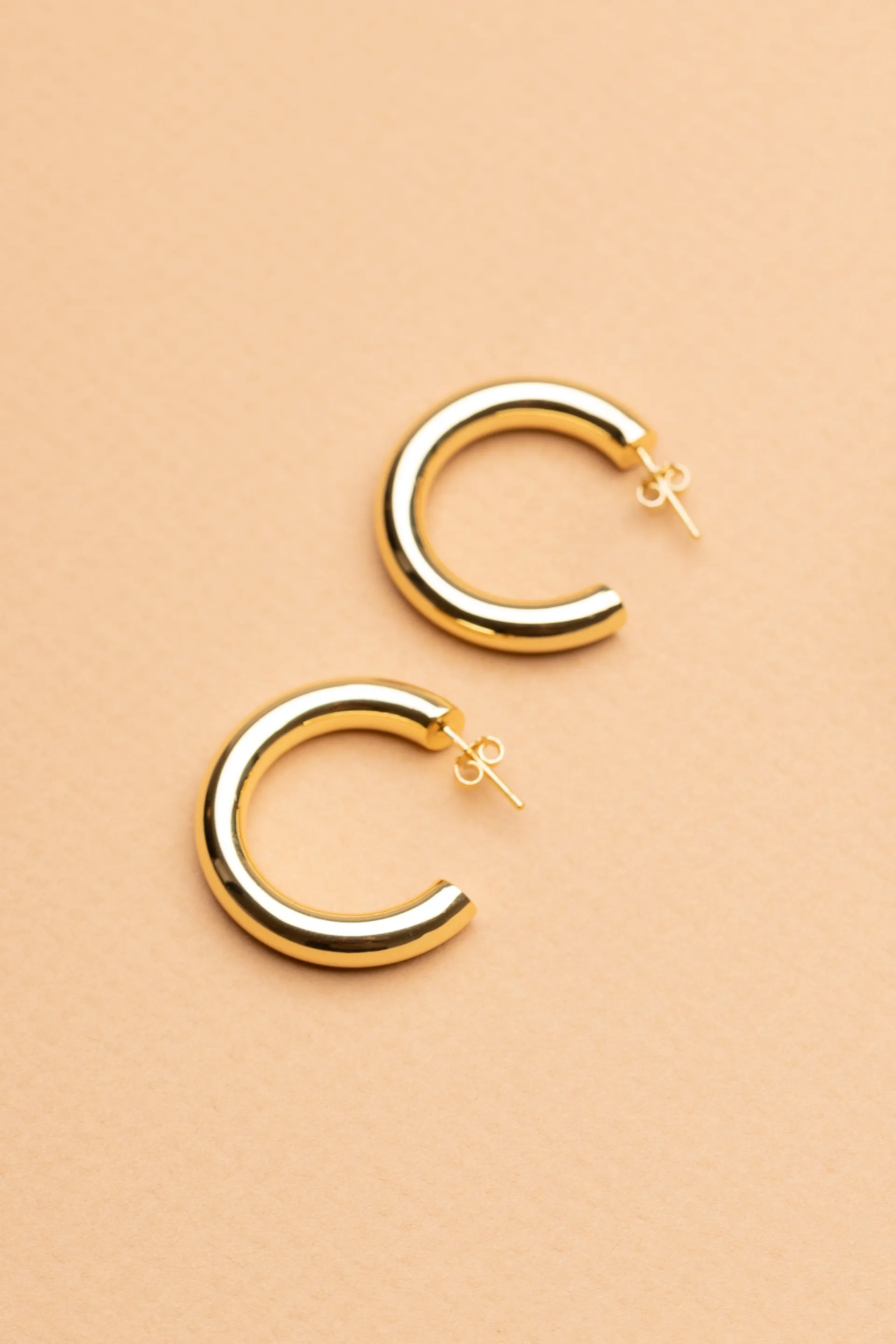 1" Perfect Hoops (Gold)