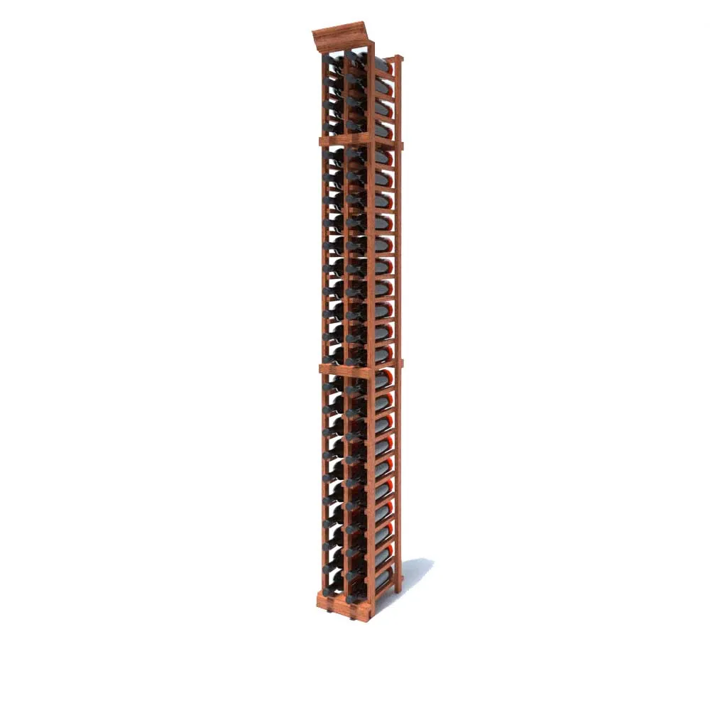 2 Column - 48 Bottle 8ft Wine Rack Kit