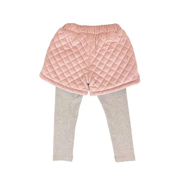 2-In-1 Quilted Shorts   Leggings