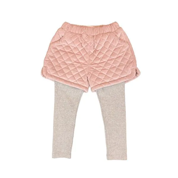 2-In-1 Quilted Shorts   Leggings