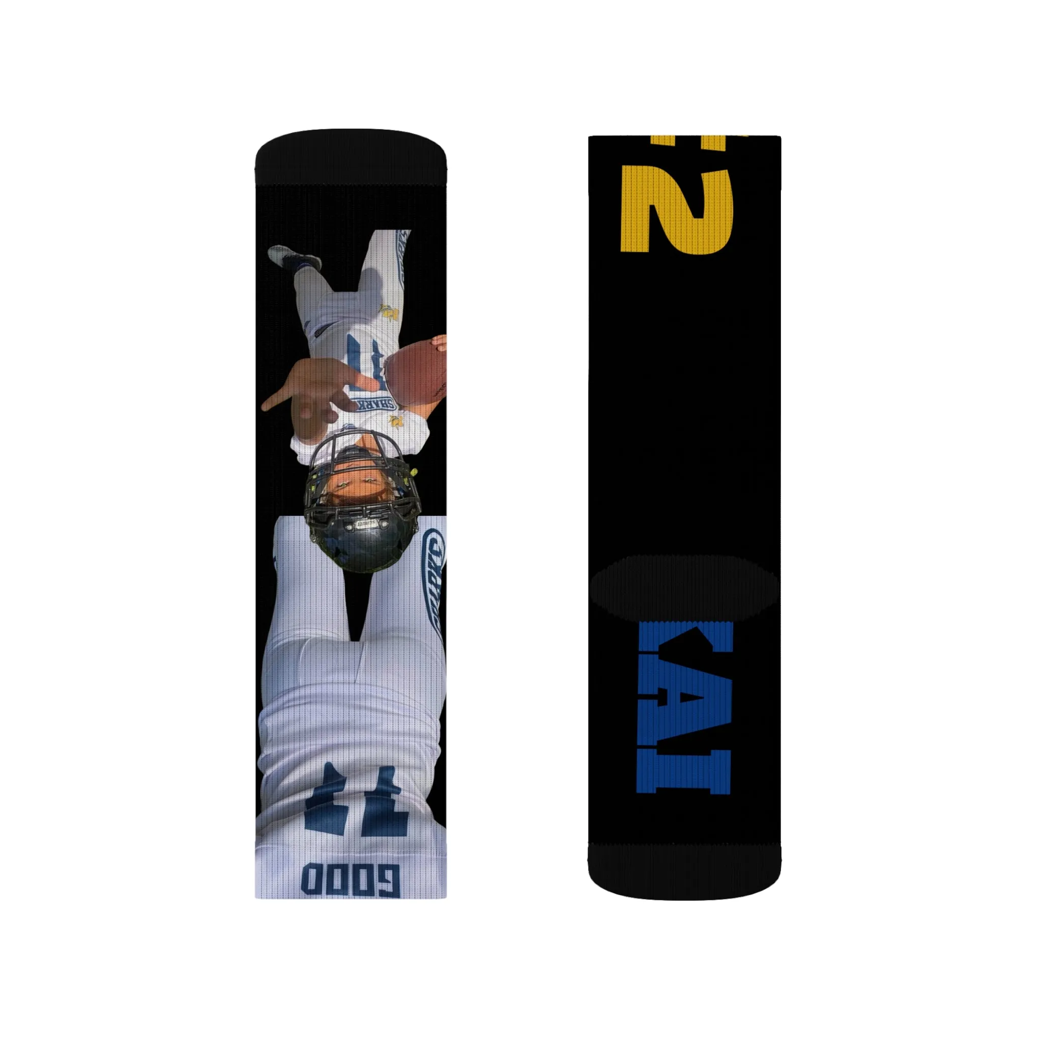 2 Kai Sharks Sublimation Socks