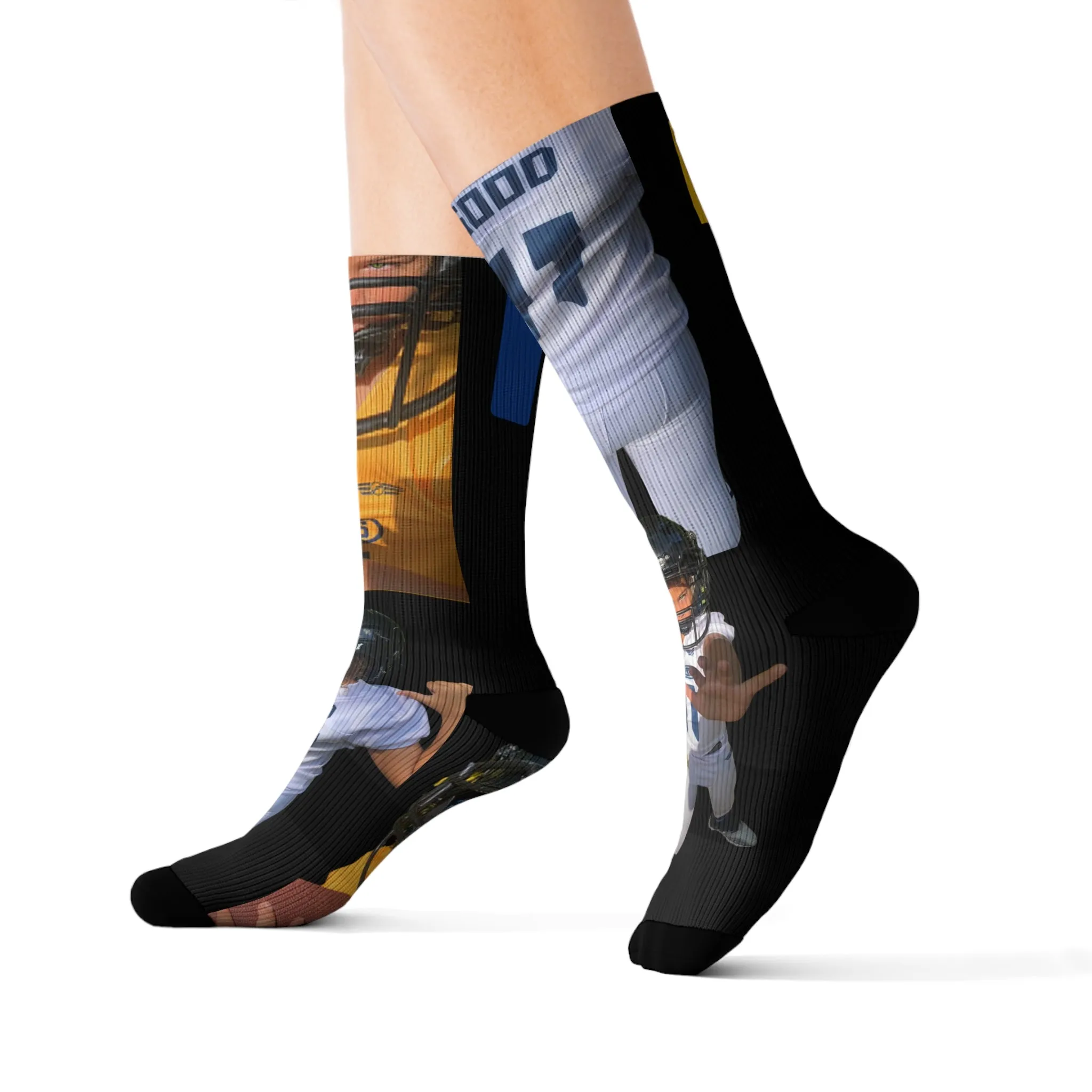 2 Kai Sharks Sublimation Socks