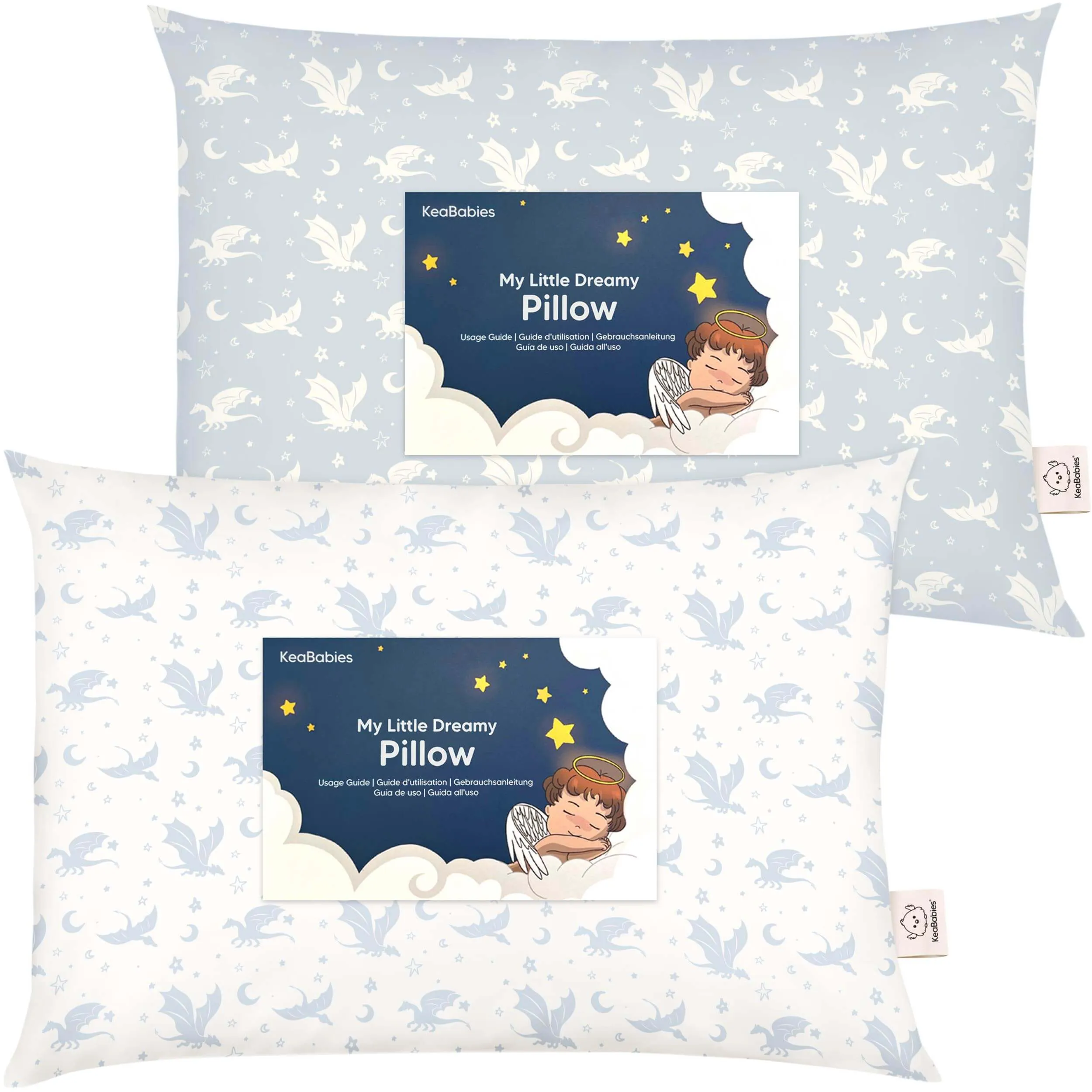 2-Pack Toddler Pillows (Dragons)