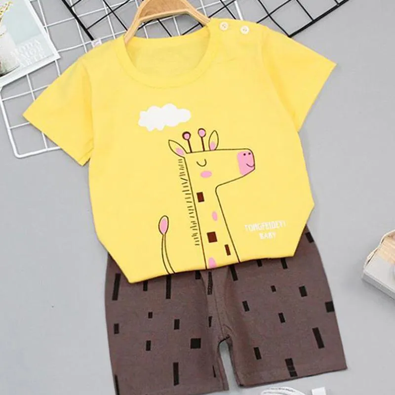 2-piece Thin Pajamas Sets for Toddler Boy Wholesale Children's Clothing