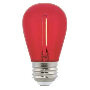 2 Watt (40 Watt Equivalent) S14 Filament LED Light Bulb