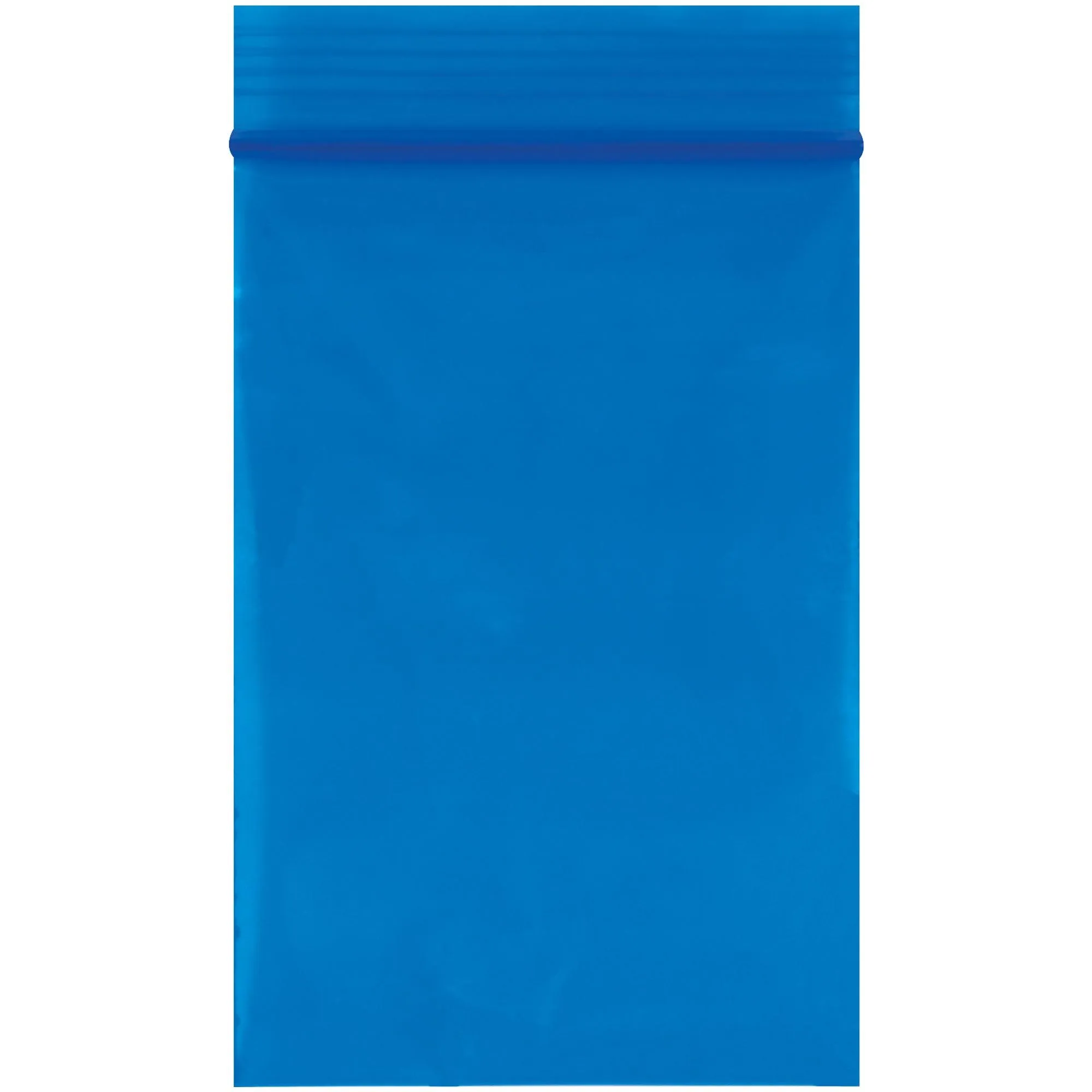 2 x 3" - 2 Mil Blue Reclosable Poly Bags