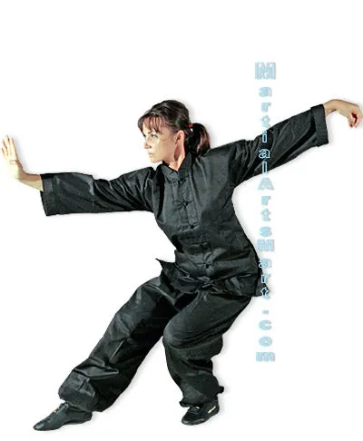 20% OFF Kung Fu Uniform- Black