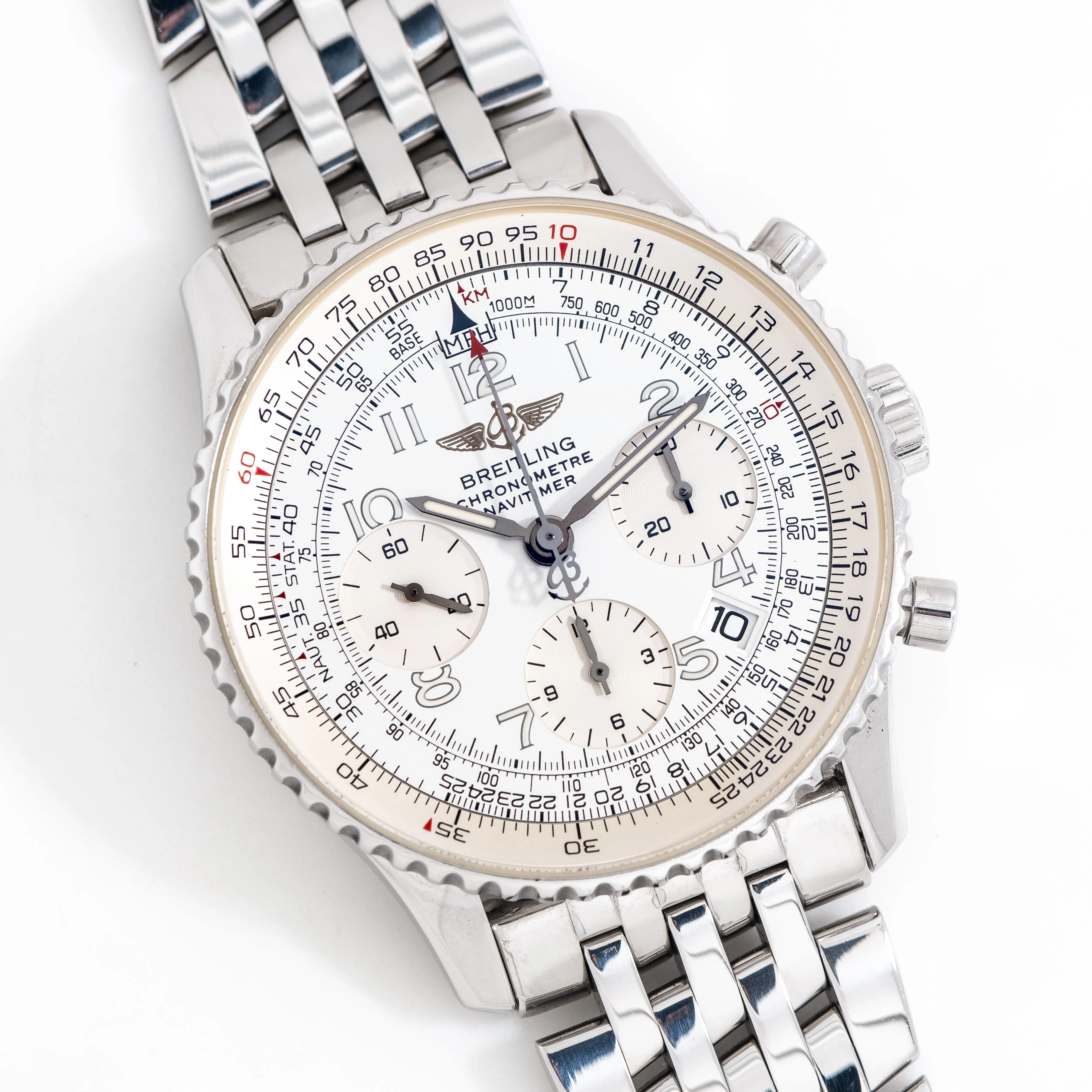 2000's Breitling Navitimer Chronometre Ref. A23322 Automatic Chronograph in Stainless Steel (# 14751)