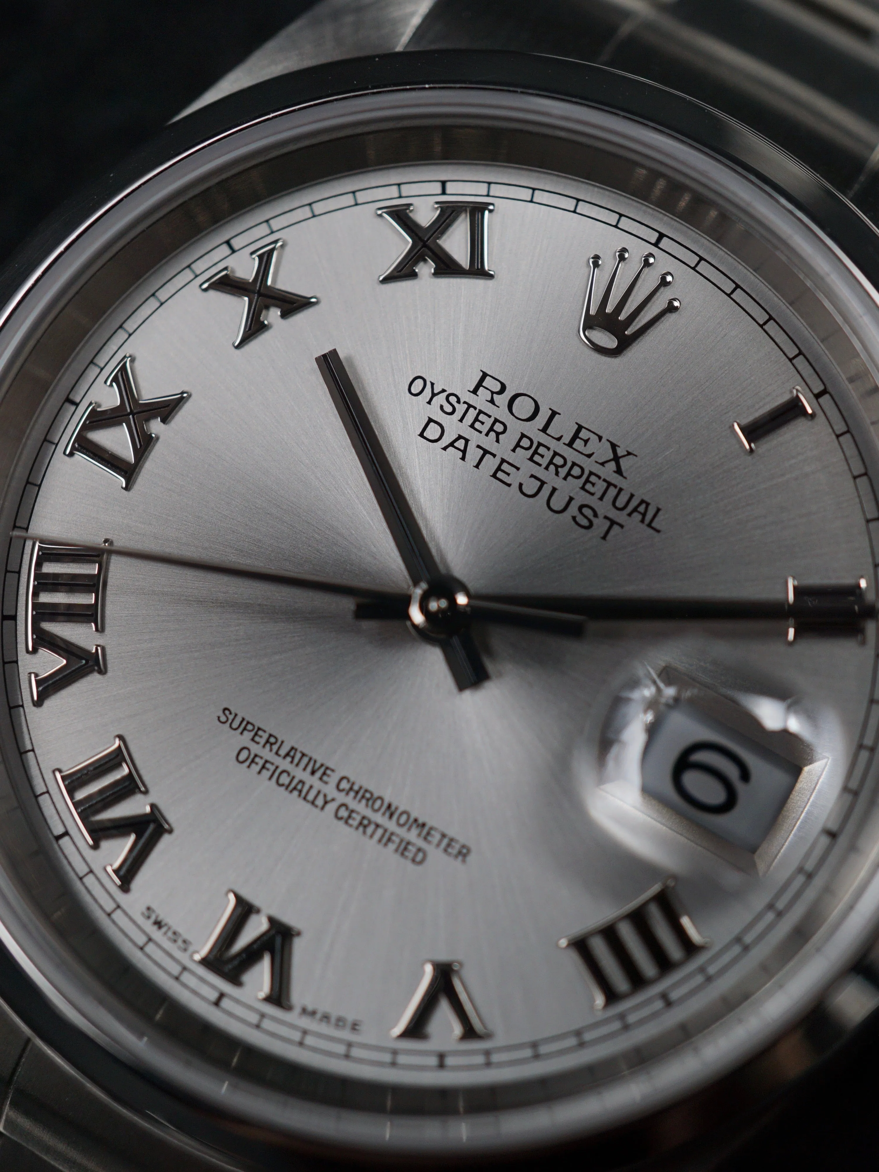 2002 Rolex DateJust (Ref. 16200) "Roman Numeral Dial"