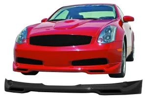 2003-2007 Infiniti G35 Coupe Front Lip Spoiler - 103611