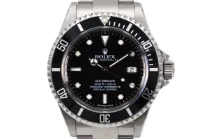 2006 Rolex Sea Dweller 16600 with Box and Papers