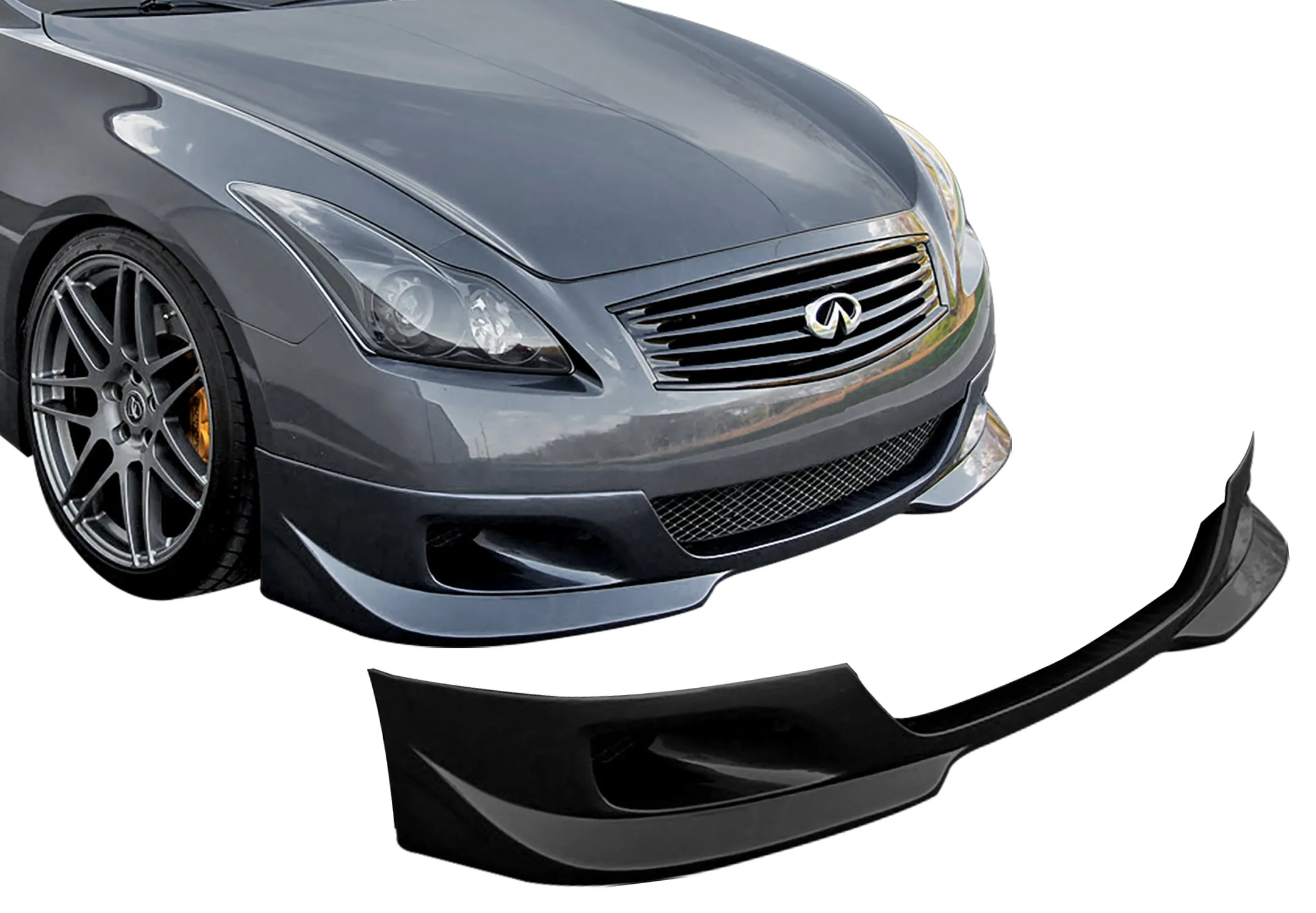 2008-2010 Infiniti G37 Coupe Front Lip Spoiler - KB11922