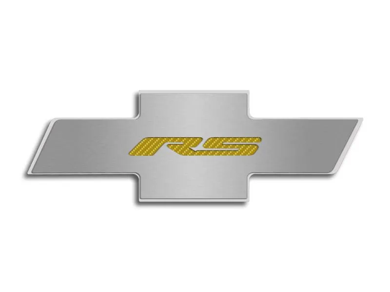 2010-2015 5th Gen Camaro Hood Badge "RS" for Factory Hood Pad