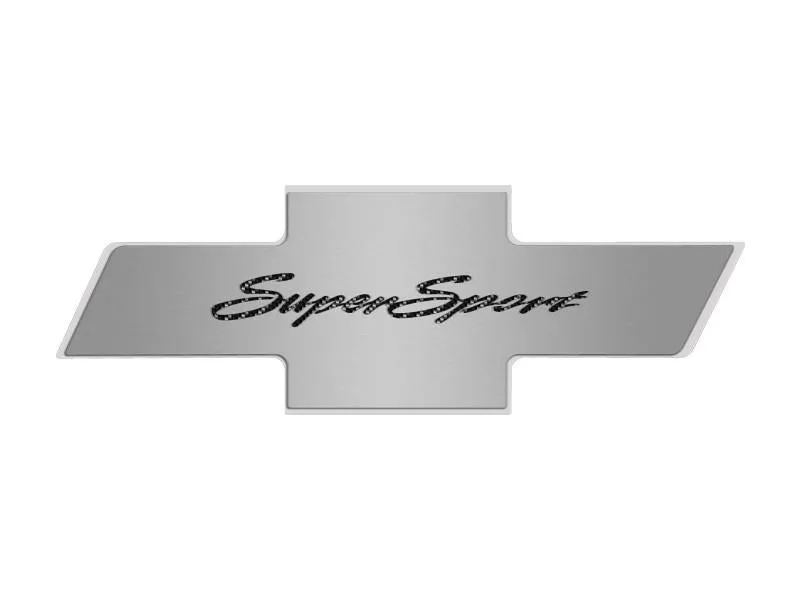 2010-2015 5th Gen Camaro SS Hood Badge "Super Sport" for Factory Hood Pad