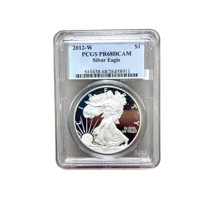 2012-W $1 Silver Eagle PCGS PR68DCAM