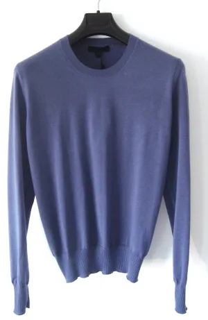 2013 Cashmere/Silk Sweater with Drop-Stitch Detailing