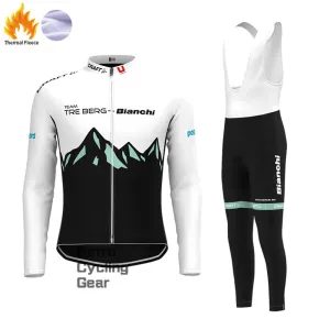 2016 Bianchi Fleece Retro Long Cycling Kits