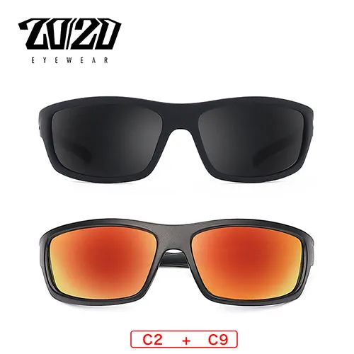 20/20 Polarized Sunglasses Men Square