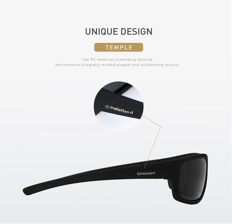 20/20 Polarized Sunglasses Men Square