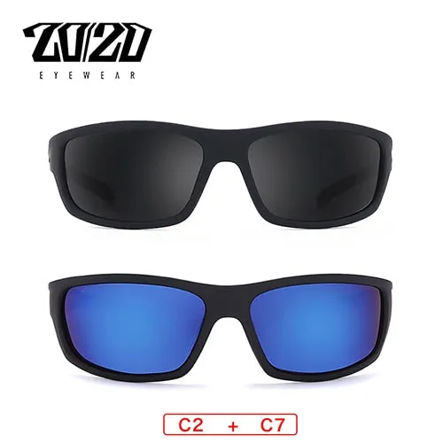 20/20 Polarized Sunglasses Men Square