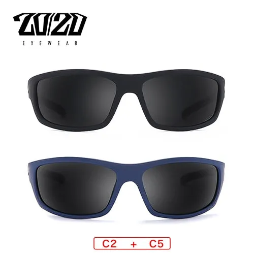 20/20 Polarized Sunglasses Men Square