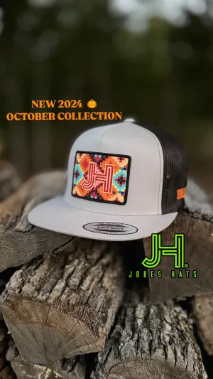 2024 Jobes Hats- Silver/Black Pixel patch