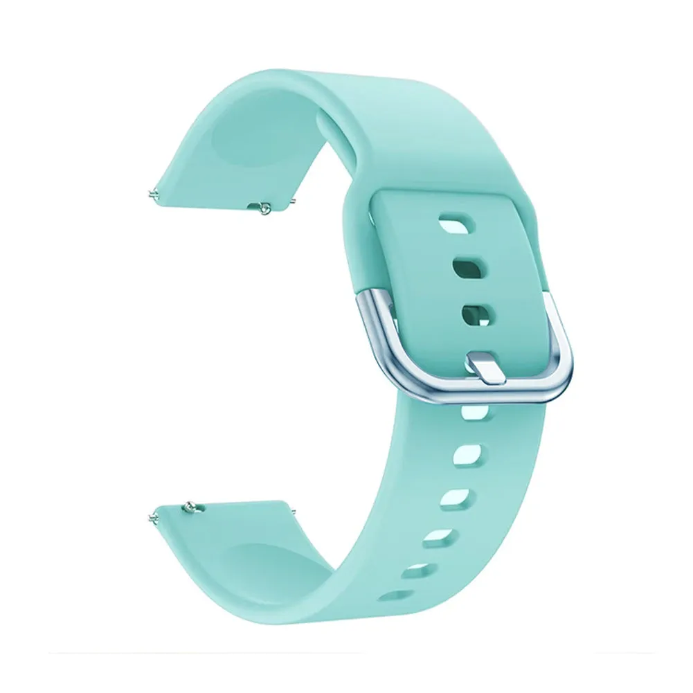 20mm universal Smartwatch Silicone Strap Dark Green