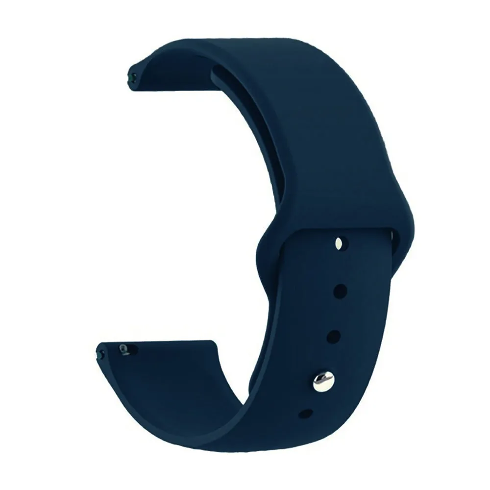 20mm universal Smartwatch Silicone Strap Dark Green