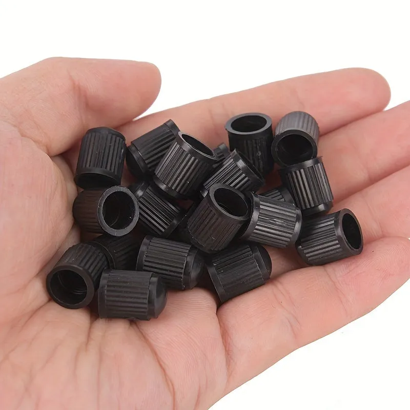 20pc Plastic Dust Valve Covers for Bike Car Motorcycle Wheels