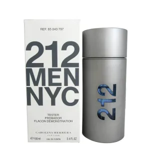 212 Men TESTER Con Tapa 100ml Edt Hombre Carolina Herrera