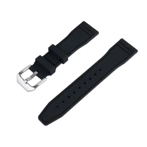 21MM STRAIGHT END PILOT FKM RUBBER STRAP (UX07)